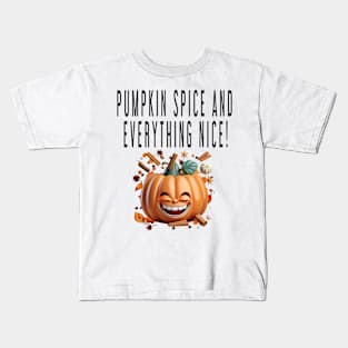 Pumpkin Spice Kids T-Shirt